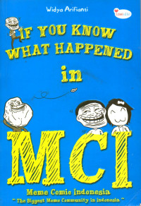 Image of If You Know What Happened In MCI